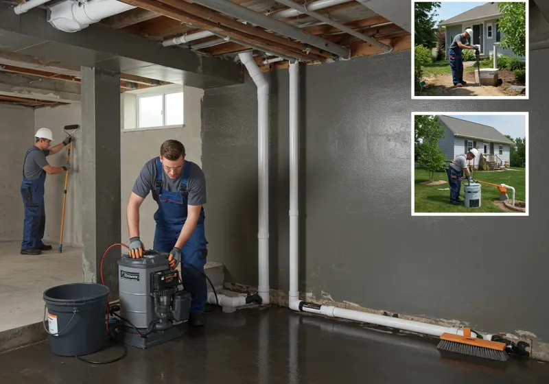 Basement Waterproofing and Flood Prevention process in Fennimore, WI